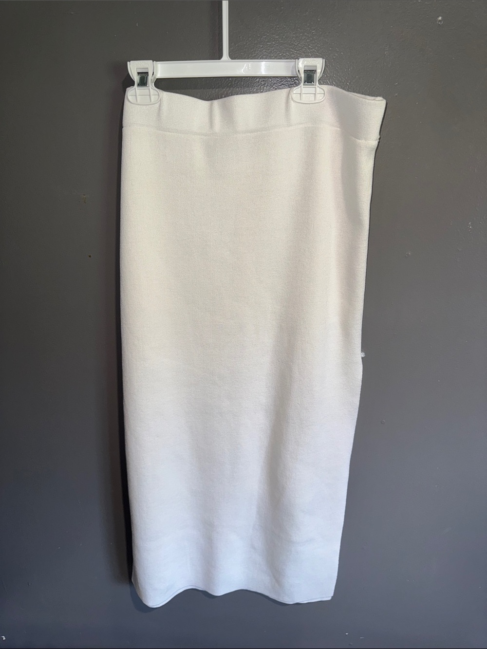 wild fable Cream A-Line Midi Skirt